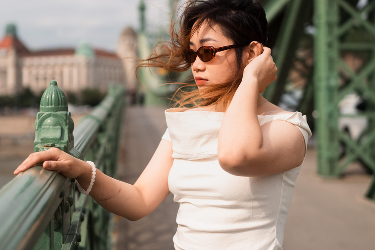 Foto di strada nelle vie più belle di Budapest