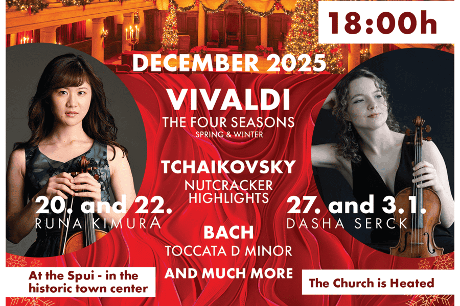 Amsterdam: Vivaldi, Händel, Pachelbel. Foto: GetYourGuide Amsterdam: Vivaldi, Händel, Pachelbel. Foto: GetYourGuide