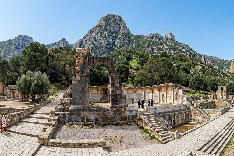 From Hammamet: Private Day Trip to Oudhna, Zaghouan, and Zriba El Olia Without a live guide