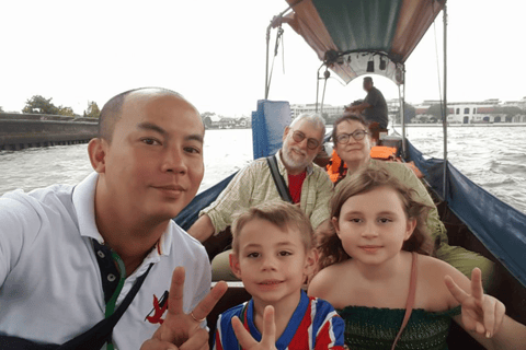 Grand Palace, Temples, Canal Private Tour [Optional Luxury] Private tour in English with Standard Vehicle