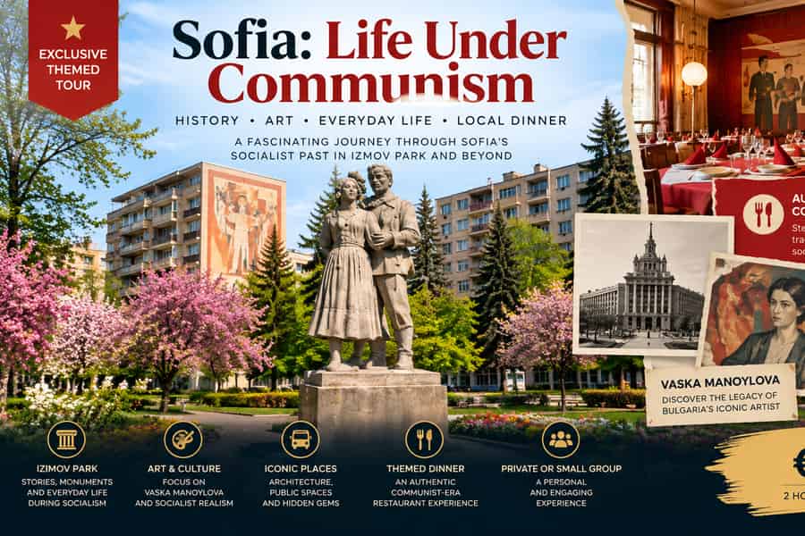 Sofia: Das Leben unter dem Kommunismus – Führung in kleiner Gruppe. Foto: GetYourGuide Sofia: Das Leben unter dem Kommunismus – Führung in kleiner Gruppe. Foto: GetYourGuide