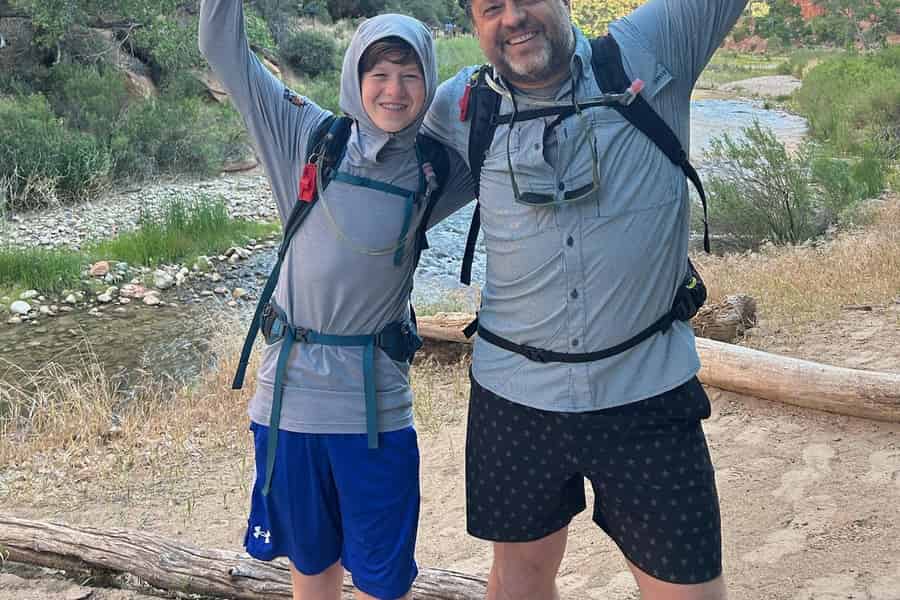 Von Springdale aus: 4-stündige Zion Canyon Scenic Hiking Tour. Foto: GetYourGuide