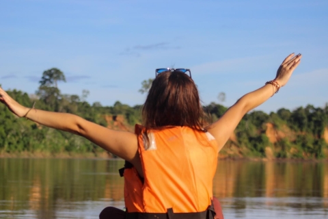 Puerto Maldonado: Sunset Boat Safari on Tambopata River