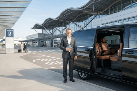 Dusseldorf: DUS Airport Private Transfer to/from City Center Arrival: DUS Airport to hotel in Dusseldorf city center