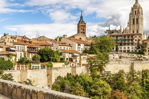 Segovia e Toledo: partenza da Madrid con visita all&#039;Alcazar