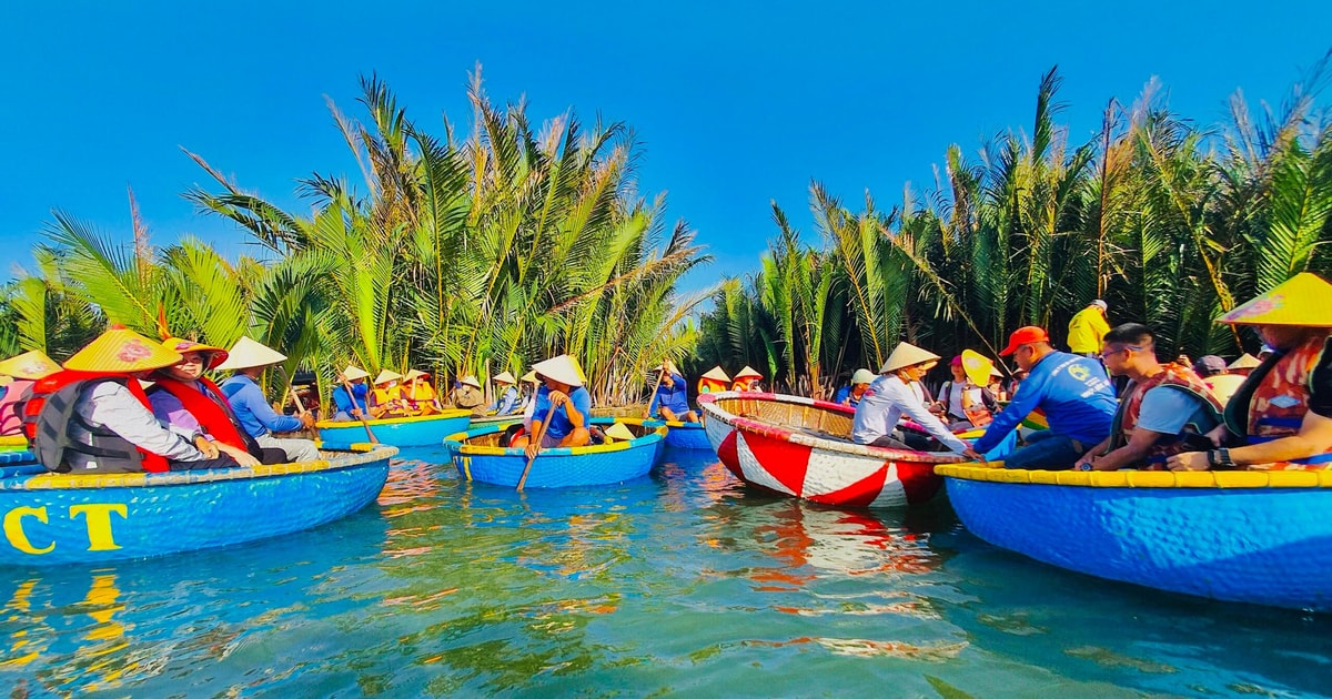 Hoi An: Coconut Basket Boat Rides with Two-way Transfers | GetYourGuide