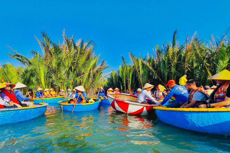 Hoi An: rejsy łodzią z koszem kokosowym z transferem w obie stronyOdbiór z Hoi An