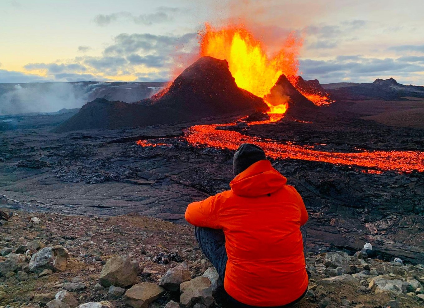 Vandretur på Fagradalsfjall-vulkanen – lille gruppe med lokal guide