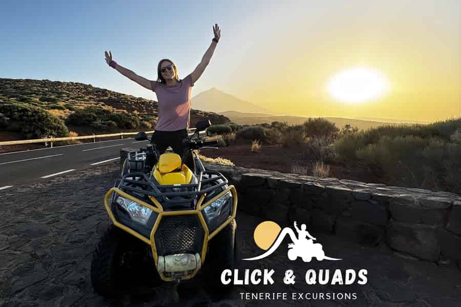 Puerto de la Cruz: Quad-Tour zum Teide bei Sonnenuntergang mit Snack & Fotos. Foto: GetYourGuide