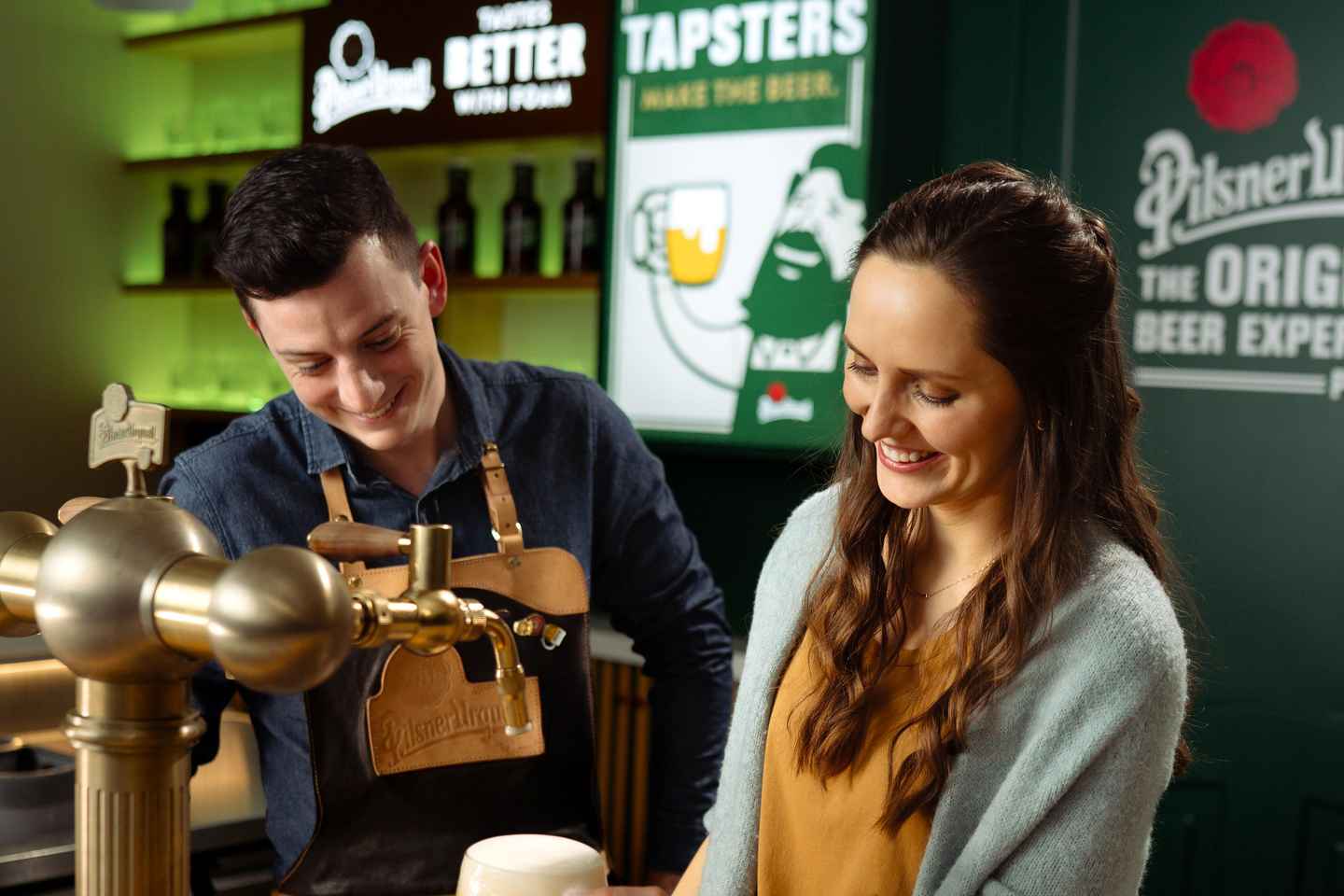 Prague: Beer Pouring Class at Pilsner Urquell Experience
