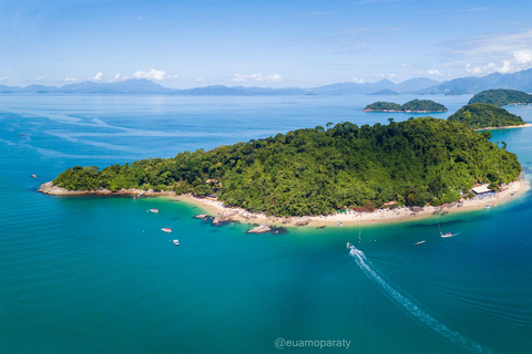 Pelado Island in Paraty - Transportation by Van and Speedboat