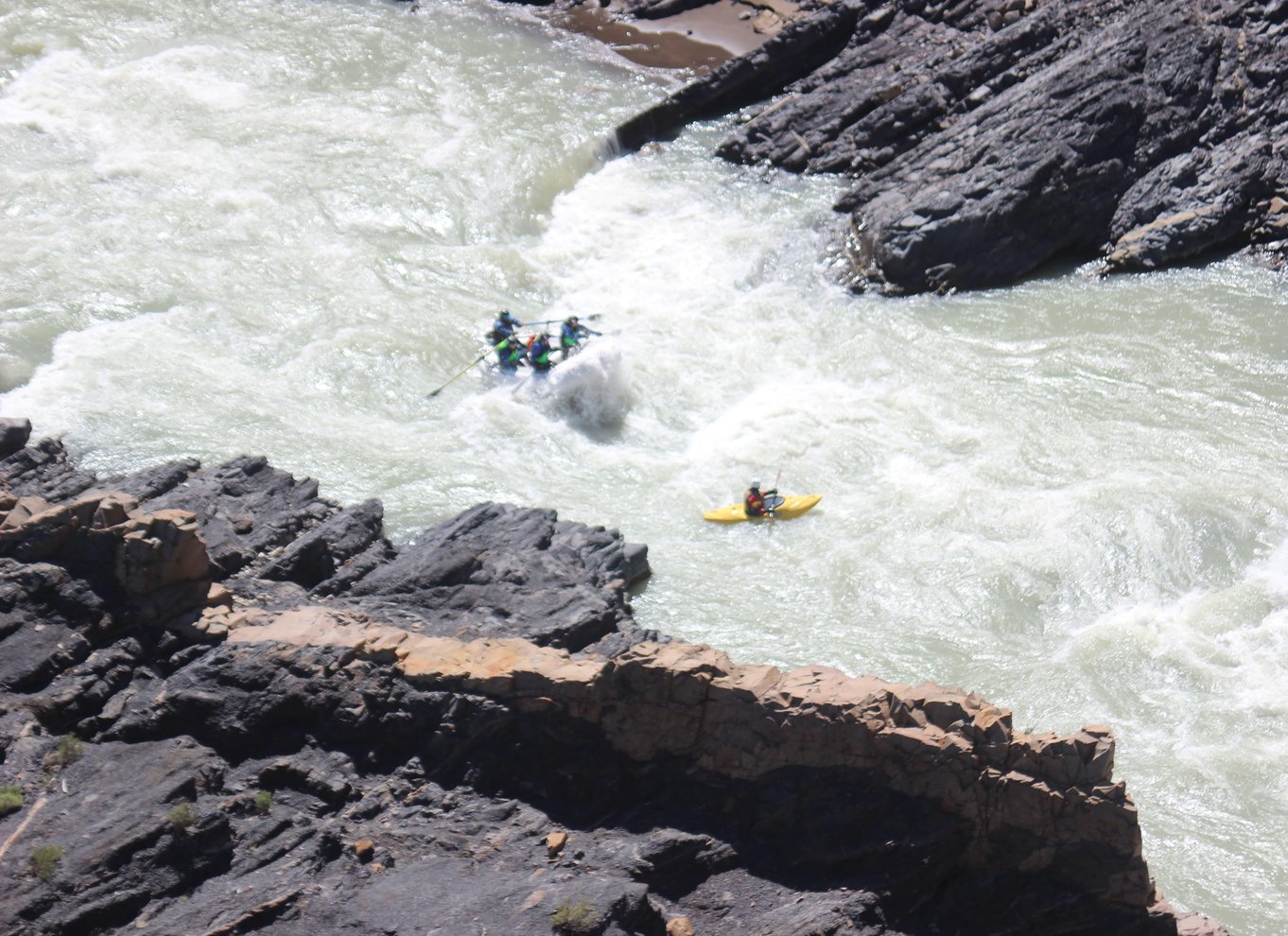 El Chalten: Rio de las Vueltas og Patagonien Rafting