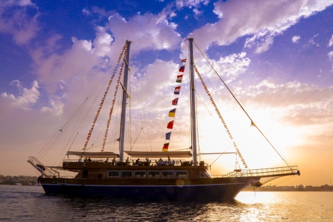 Hurghada: Crucero en velero por la tarde a la bahía naranja con almuerzo