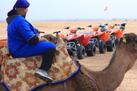 Agadir: Desert Quad & Camel Ride with Tea in a Berber Tent Single Quad Ride (1 Person per Quad)