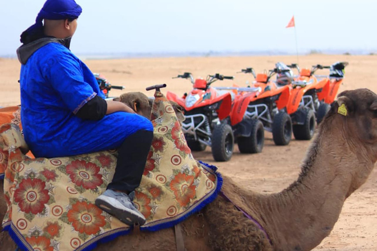 Agadir: Desert Quad & Camel Ride with Tea in a Berber Tent Single Quad Ride (1 Person per Quad)