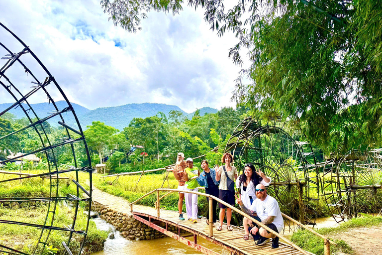 From Hanoi: 3-Day Ninh Binh & Pu Luong Nature Adventure Option 2: Deluxe Hotel & Deluxe Resort with Mountain View