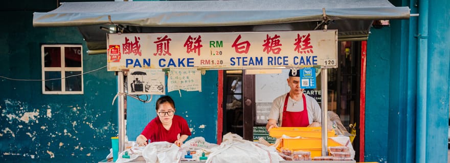 Tour gastronomico dei piatti di Penang con oltre 15 degustazioni