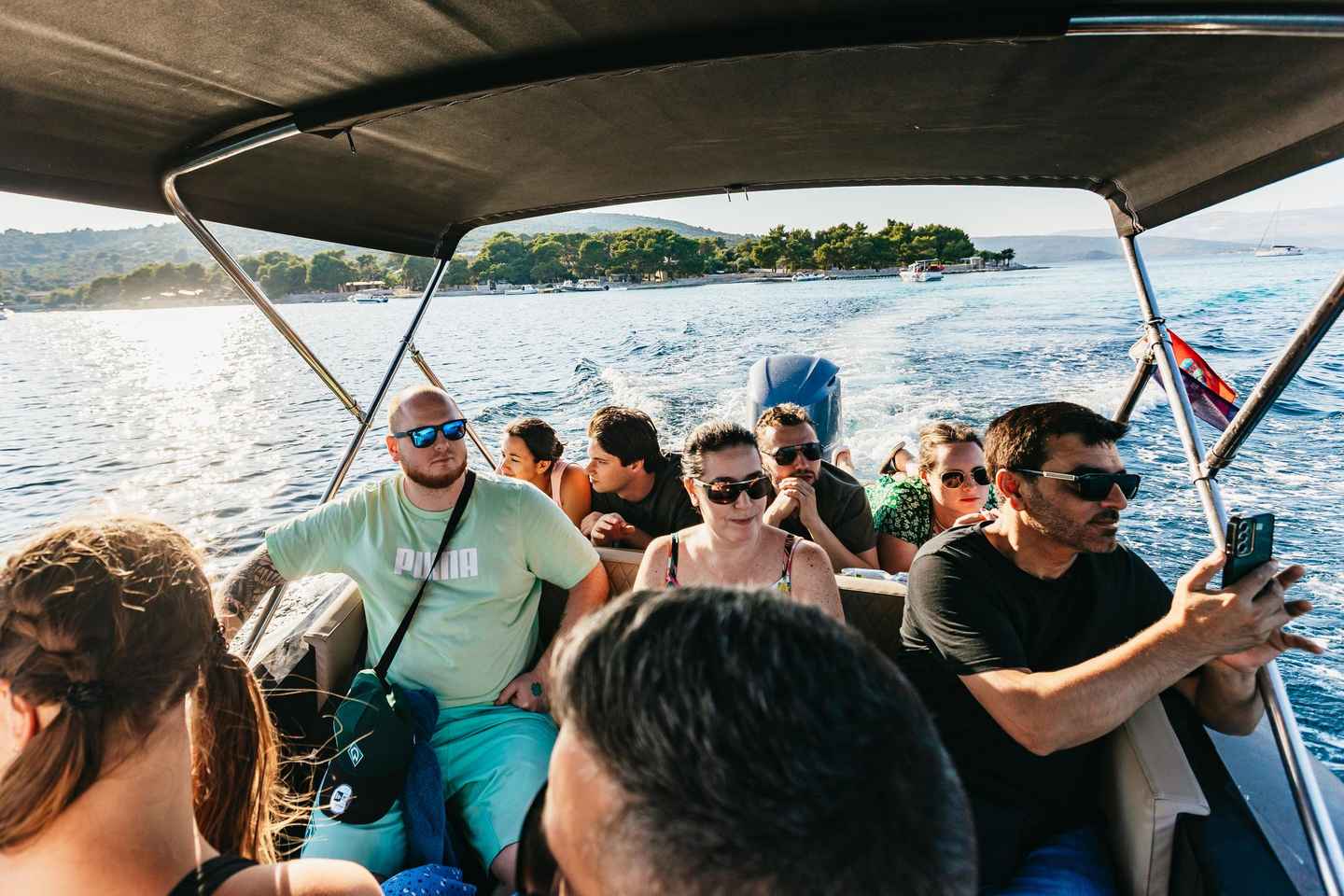 Split/Trogir: Blue Lagoon and 3 Islands Speedboat Tour