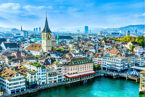 Lucerne : Visite privée à pied avec croisière panoramique en yacht