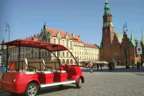 Wroclaw: Tour particular de 2 horas em E-Bus para grupos pequenos/4 lugares