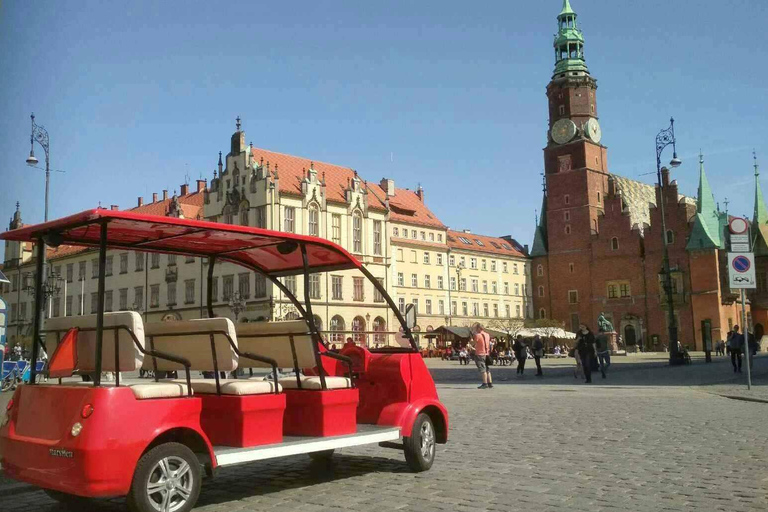 Breslau: 2-stündige private E-Bus-Tour für kleine Gruppen/4 Orte