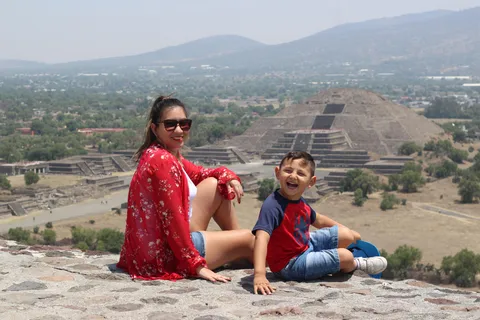 Depuis Puebla : Visite privée de la zone archéologique de Teotihuacán