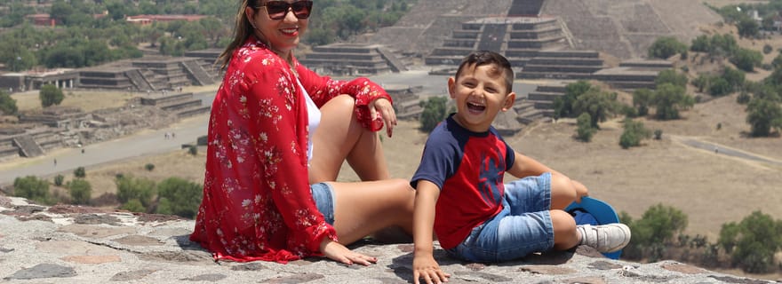 Depuis Puebla : Visite privée de la zone archéologique de Teotihuacán