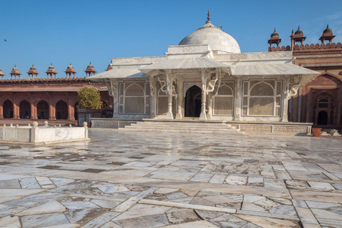 Visite d&#039;Agra avec nuitée, Taj Mahal et Fatehpur Sikri