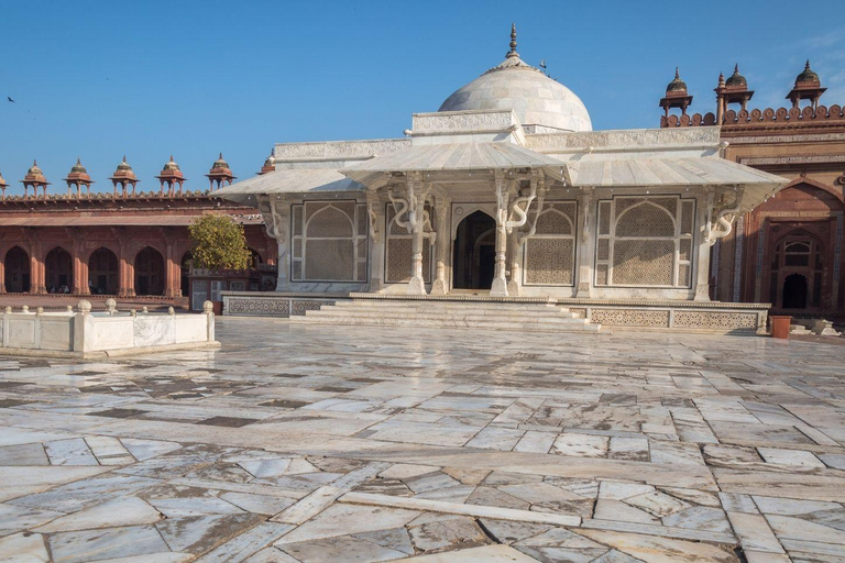 Agra tur med övernattning med Taj Mahal och Fatehpur Sikri