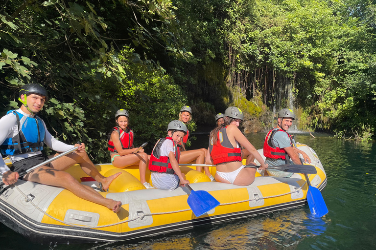 Omiš/Split: Cetina River Rafting Adventure & Cliff Jumping Cetina River Rafting from Omiš