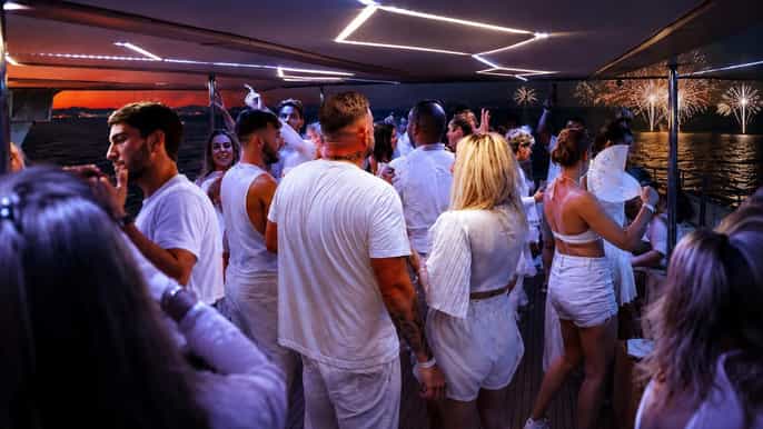 Protaras: White Night Party with Fireworks – Adults Only
