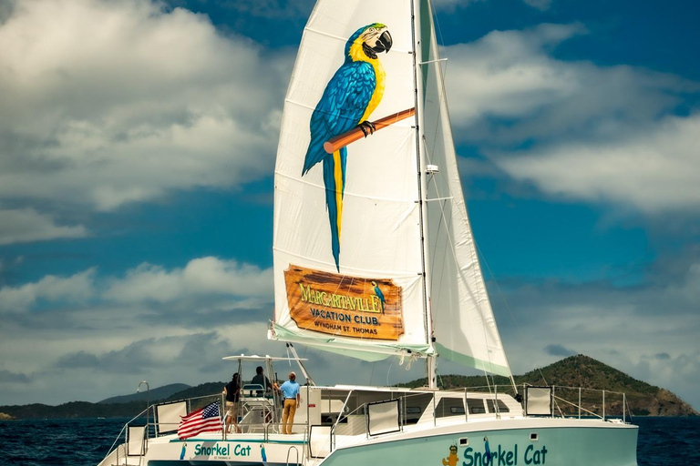 St. Thomas: Sailing Trip with Snorkeling, Breakfast, & Lunch Snorkel Cat Adventure
