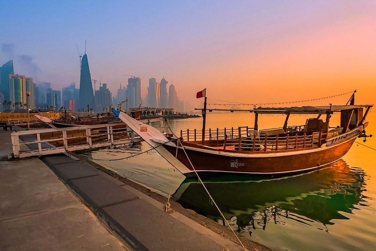 Doha: Traditional Dhow Harbor Tour With Pickup &amp; Drop Off