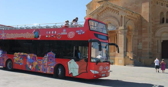 Gozo: City Sightseeing Hop-On Hop-Off Bus Tour
