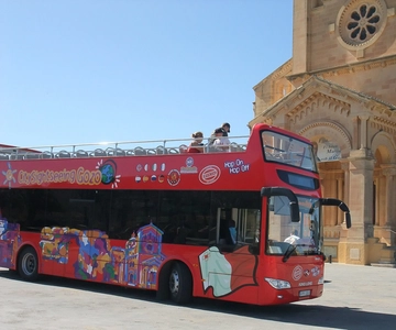 Gozo: City Sightseeing Hop-On Hop-Off Bus Tour