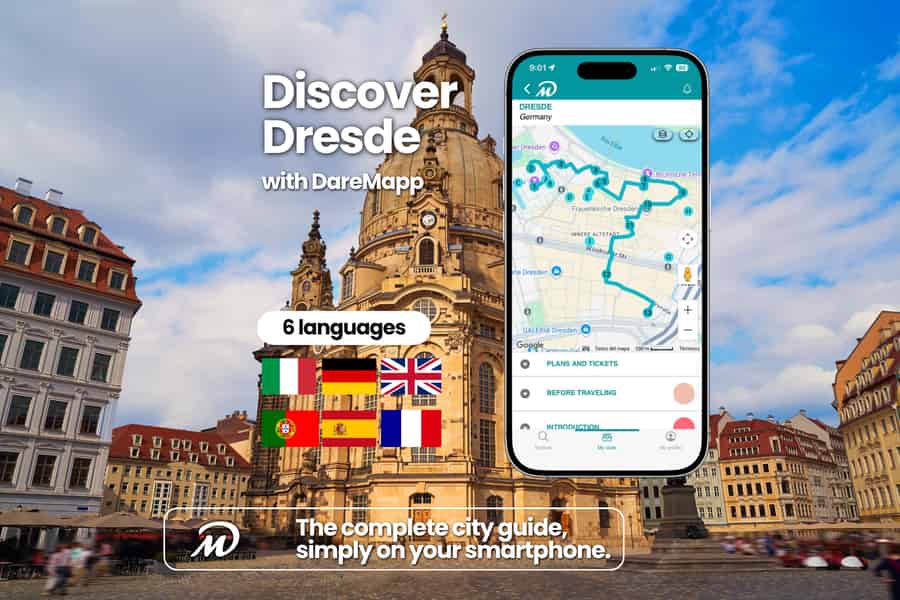 Dresden: Führung mit Ihrem Handy. Foto: GetYourGuide Dresden: Führung mit Ihrem Handy. Foto: GetYourGuide