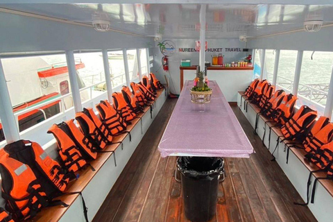 Phuket: James Bond Island Sea Canoe with Sunset by Big Boat Day Trip with Shared Transfer Excluding National Park Fee