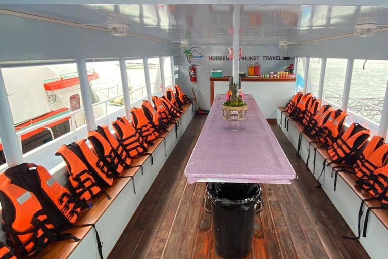 Phuket: James Bond Island Sea Canoe with Sunset by Big Boat Day Trip with Shared Transfer Excluding National Park Fee