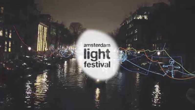 Amsterdam Light Festival Canal Cruise med live-kommentarer
