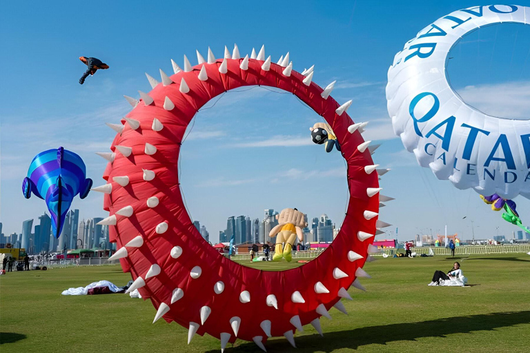 Doha: Kite Festival Experience with Hotel Pickup