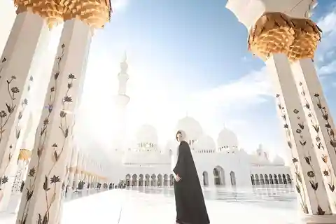 Dubai: Sheikh Zayed Mosque & Warner Bros w/ Transfer