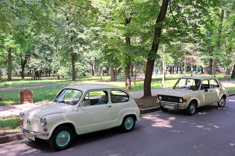 Belgrad: Niebieski pociąg Tity, Dom Kwiatów, wycieczka retro samochodamiBelgrad: Niebieski pociąg Tity, Dom Kwiatów, wycieczka zabytkowymi samochodami