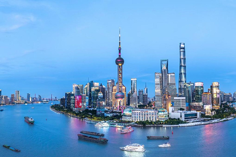 Shanghai Classic & Future Tour · Robotaxi · Robot · Drone Standard: City Highlights, Robot Taxi & AI Coffee