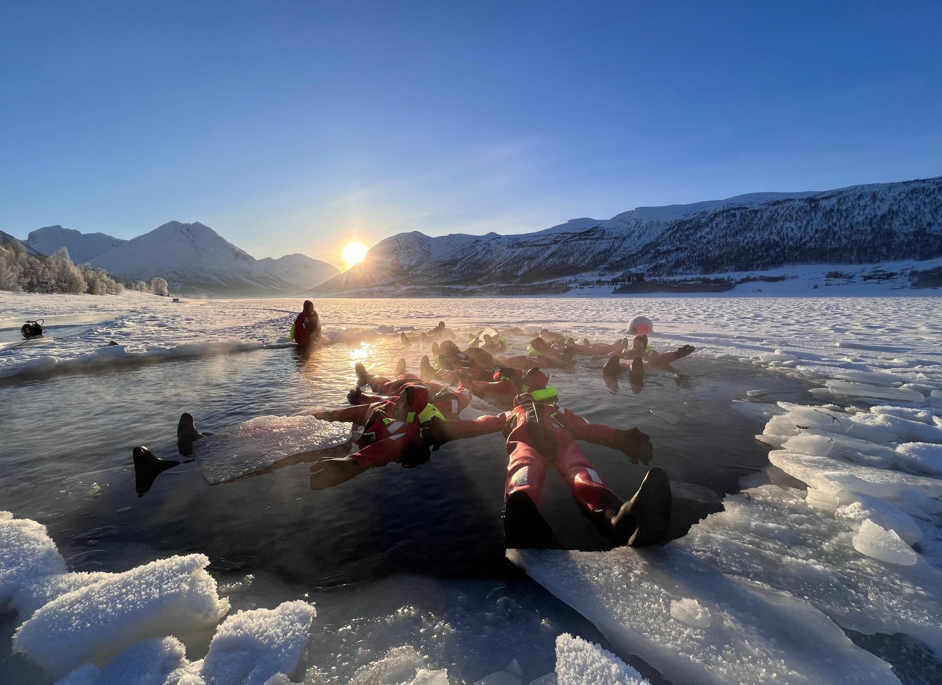 Tromsø: Arktisk flydning med snacks og drinks
