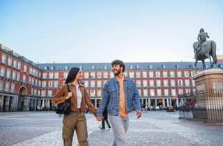 Madrid: Fotoshooting an der Plaza Mayor und am Königspalast