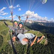 Brixen/Plose: Gleitschirm Tandemflug durch die Berge für Groß und Klein