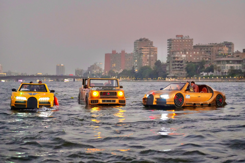 Cairo: Jetcar Experience with Scenic Nile & City Views