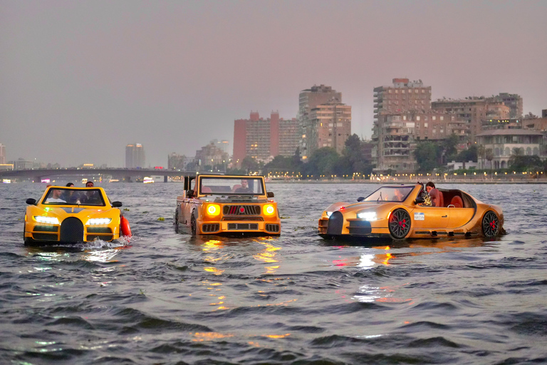Cairo: Jetcar Experience with Scenic Nile & City Views