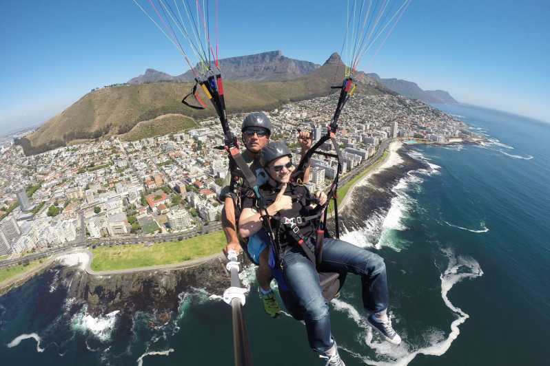 Ciudad del Cabo: Aventura en parapente biplaza