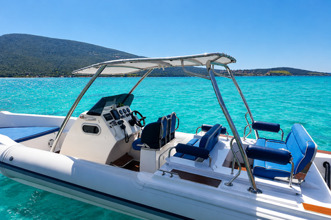Chania Bay: Private Cruise with Snacks&Drinks, Snorkel-11PAX